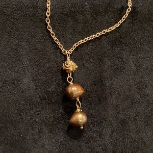 Cascading Pearl Necklace